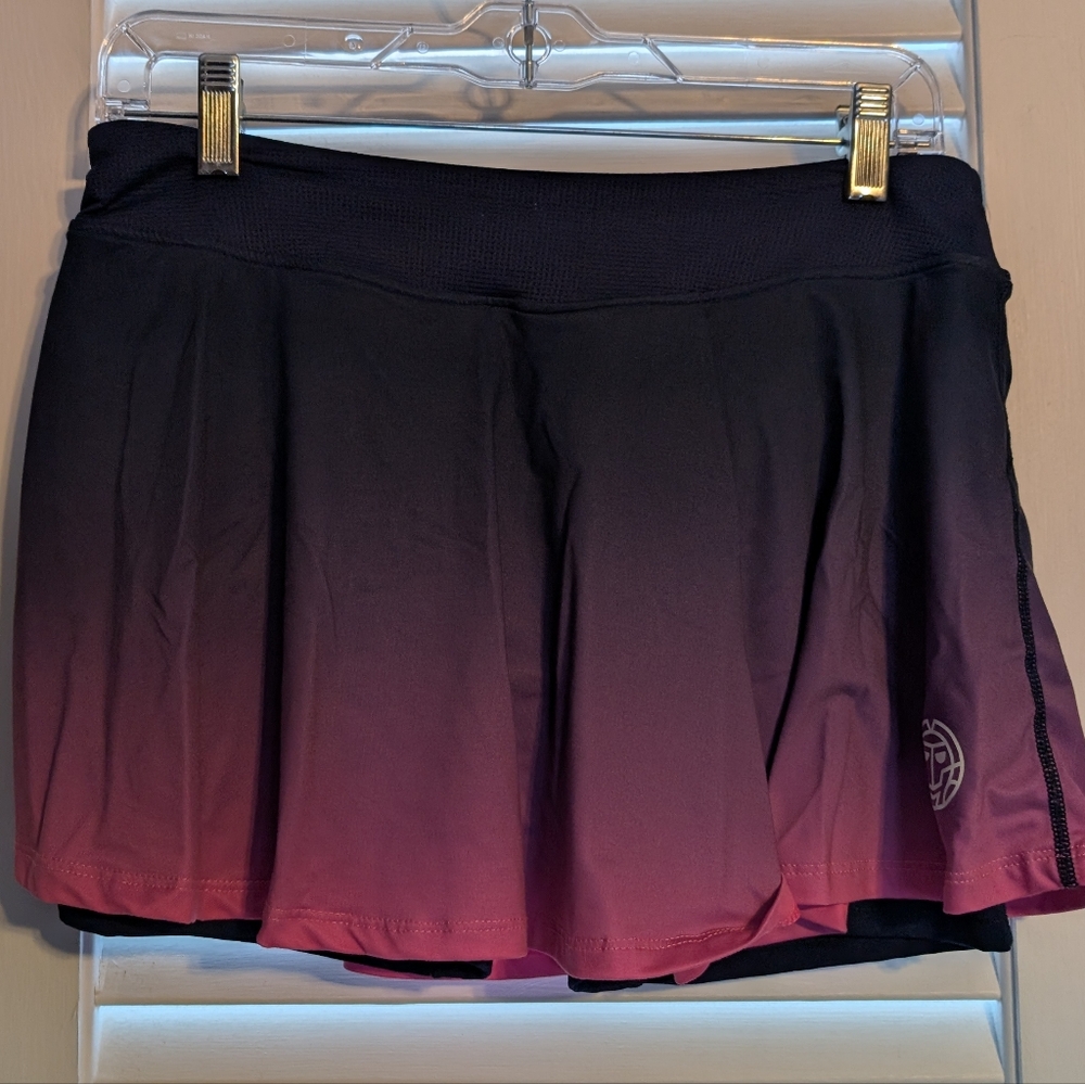 Bidi Badu Medium Tennis Skirt Shorts Colortwist Blue Purple Pink Euc